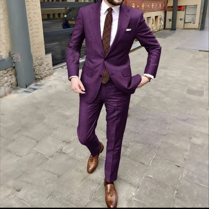 Executive Harbor Slim-Fit Suit Set