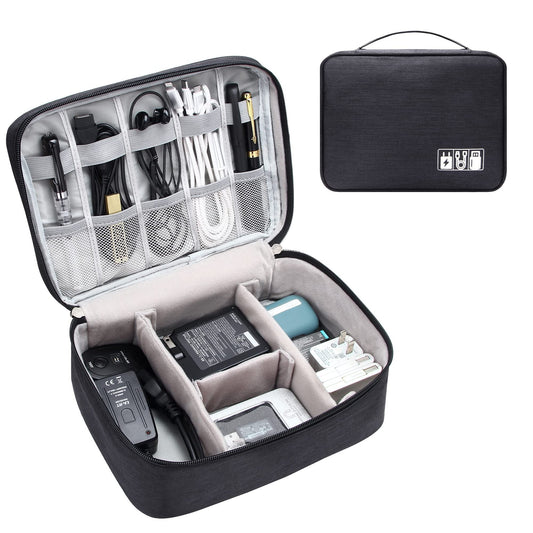 VoyagerPro™ Electronic Travel Cable Organizer - The Dock Drop