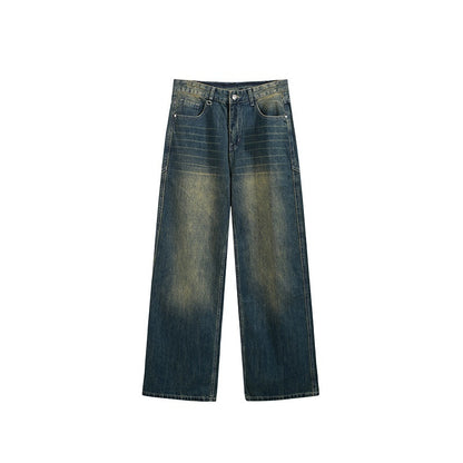 Men’s & Teens Wide-Leg Jeans – Relaxed Fit & Washed Style - The Dock Drop