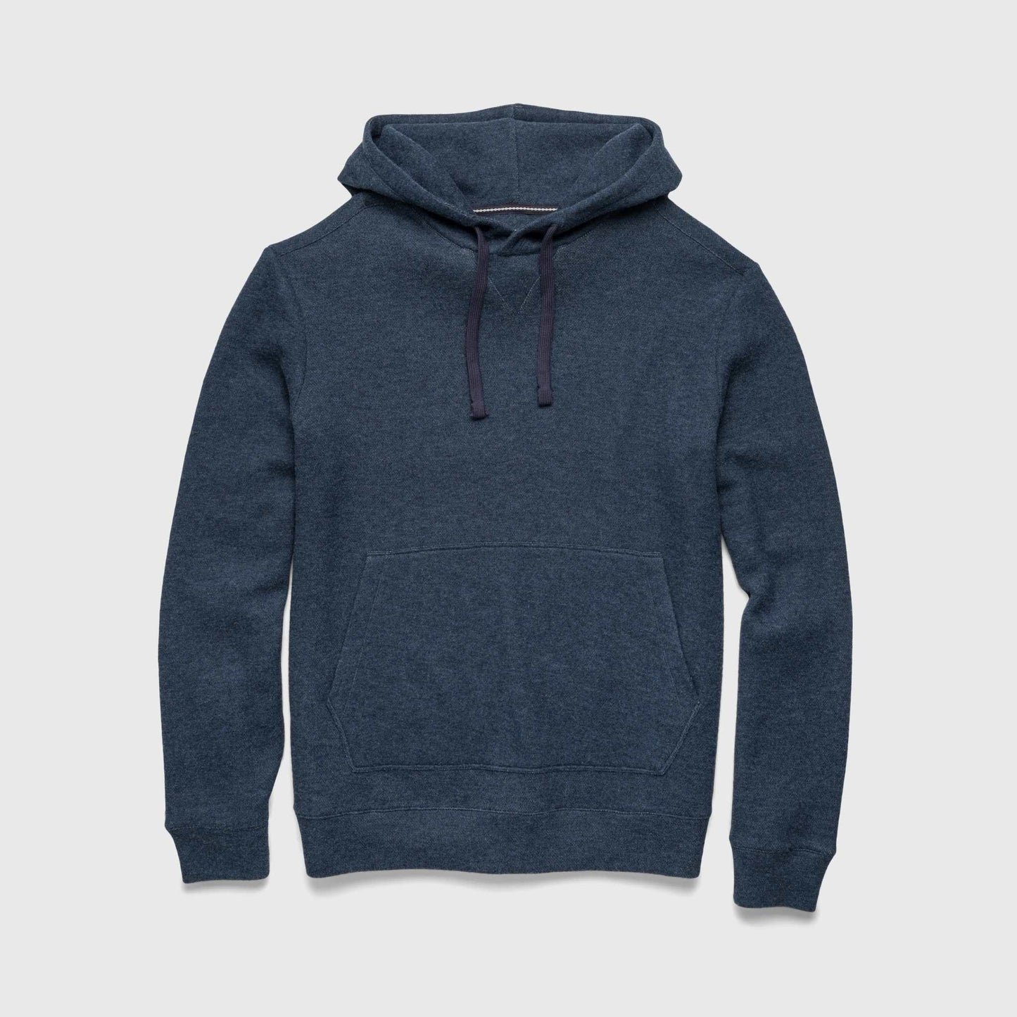 Justin Cashmist Fleece Hoodie – Navy Heather, Pullover Style - The Dock Drop