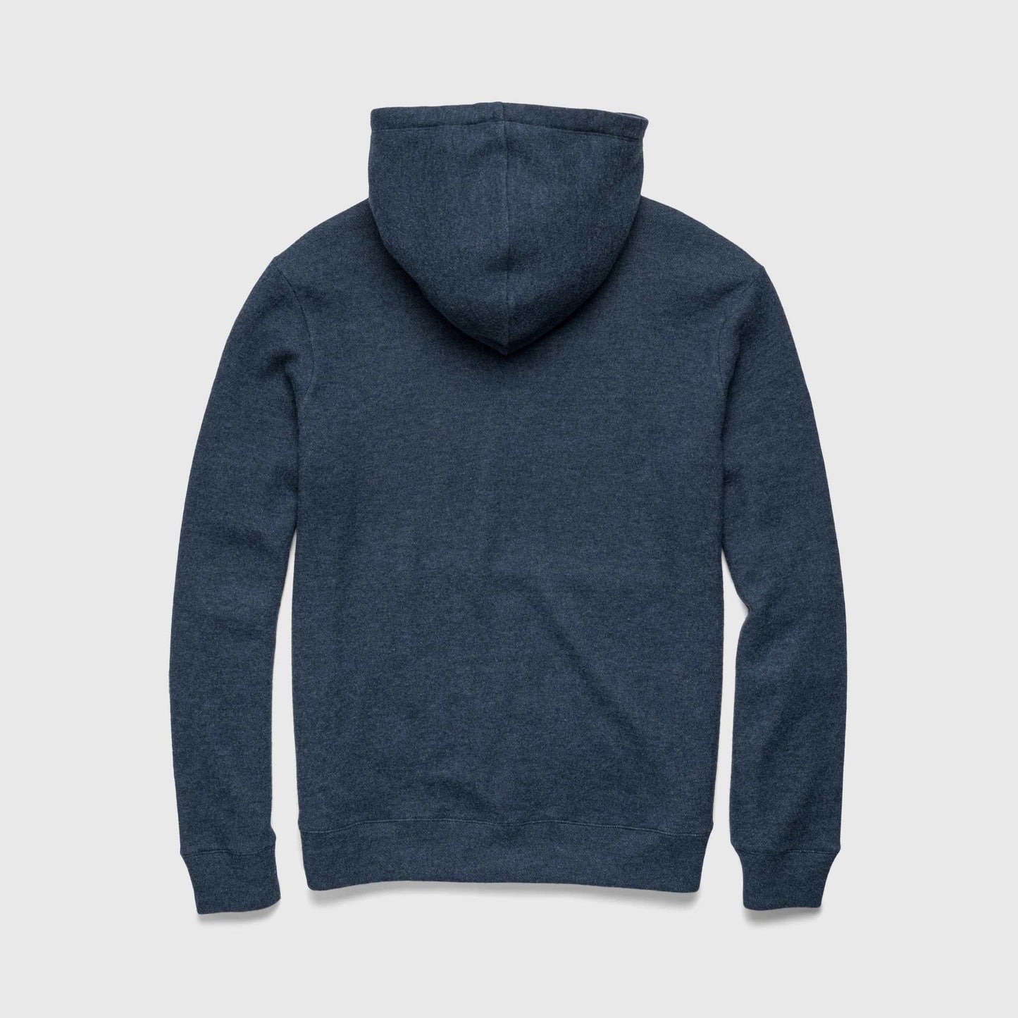 Justin Cashmist Fleece Hoodie – Navy Heather, Pullover Style - The Dock Drop