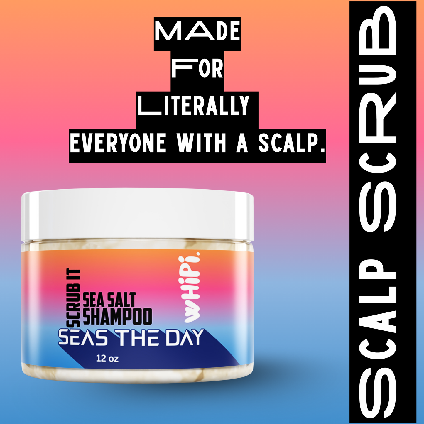 Scrub- Sea Salt Shampoo - The Dock Drop