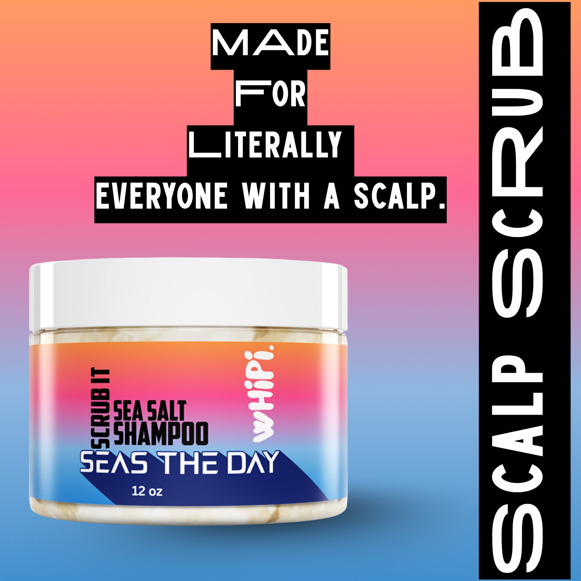 Scrub- Sea Salt Shampoo - The Dock Drop