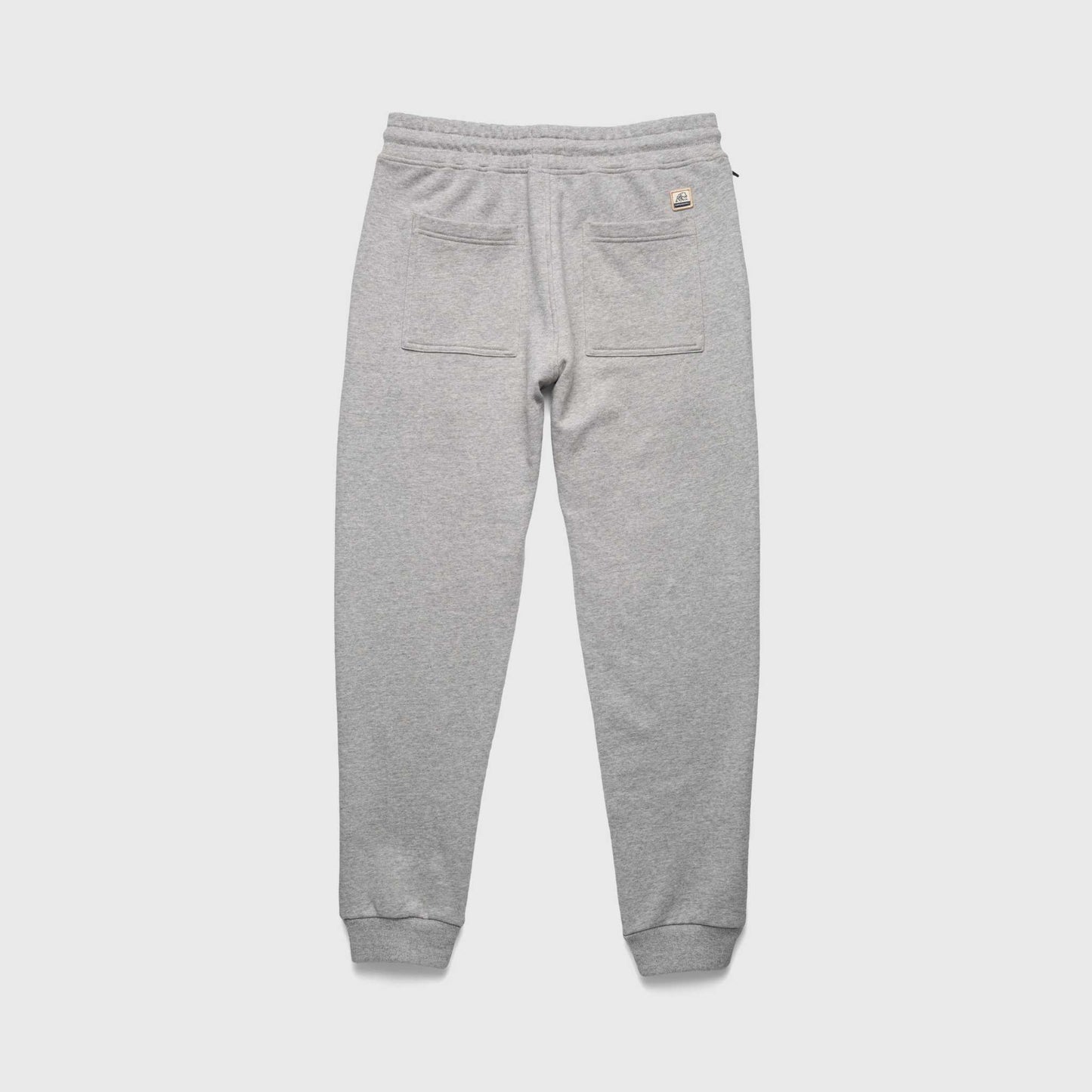 Dune Drawstring Terry Jogger – Heather Grey, Soft French Terry - The Dock Drop