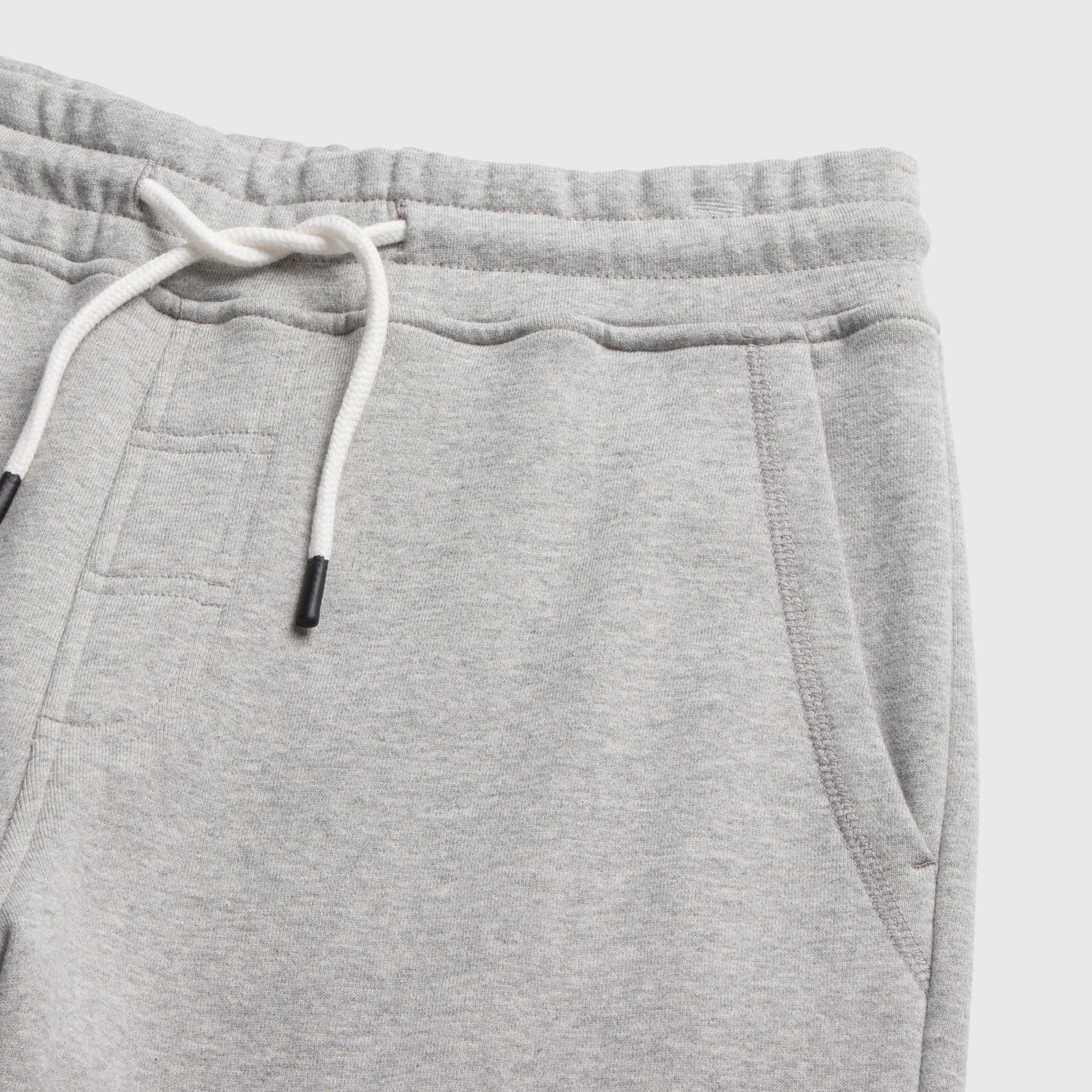 Dune Drawstring Terry Jogger – Heather Grey, Soft French Terry - The Dock Drop