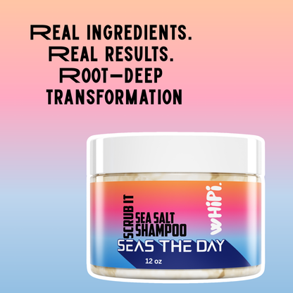 Scrub- Sea Salt Shampoo - The Dock Drop