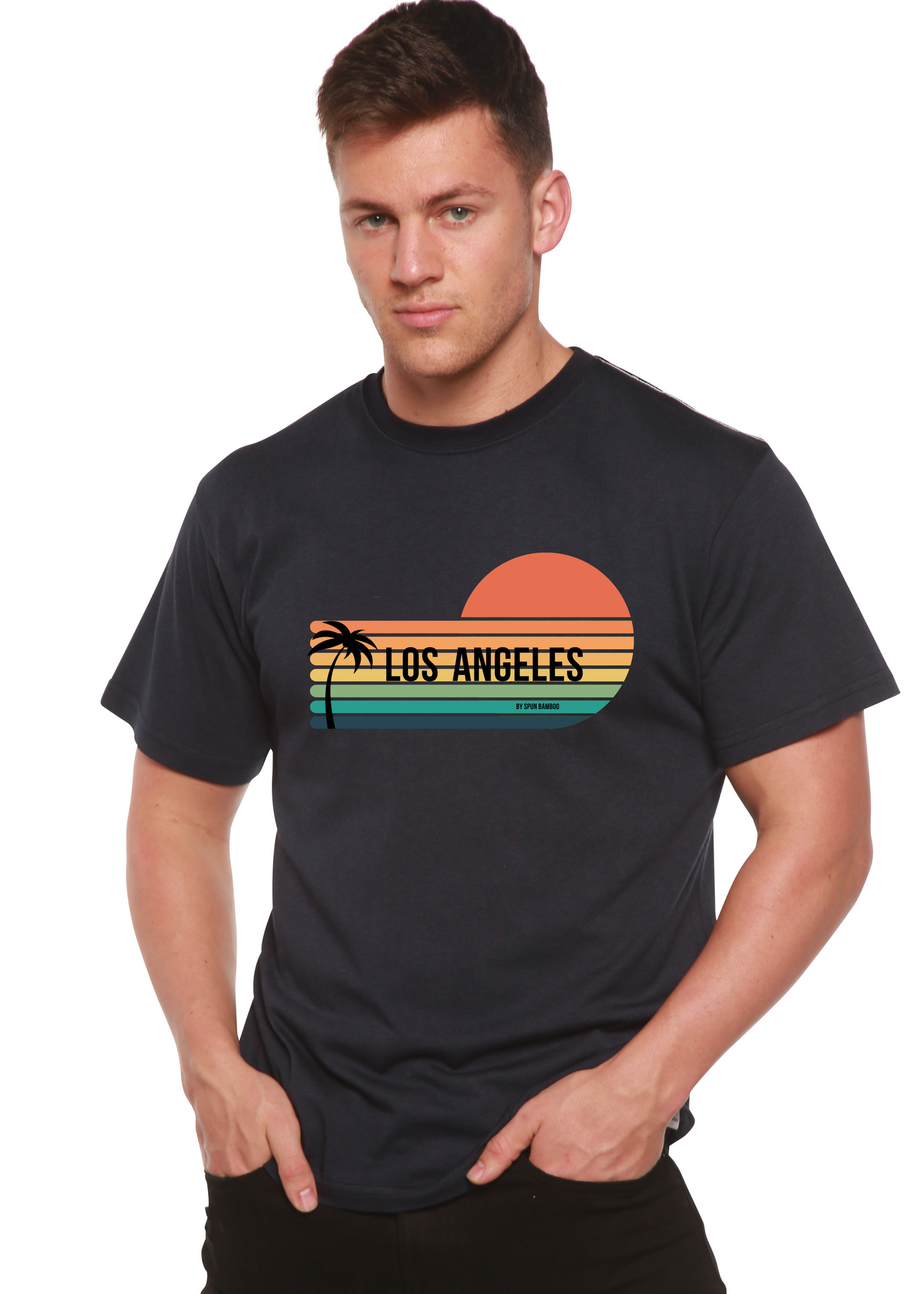 Los Angeles Spun Bamboo Unisex Bamboo Viscose T-Shirt