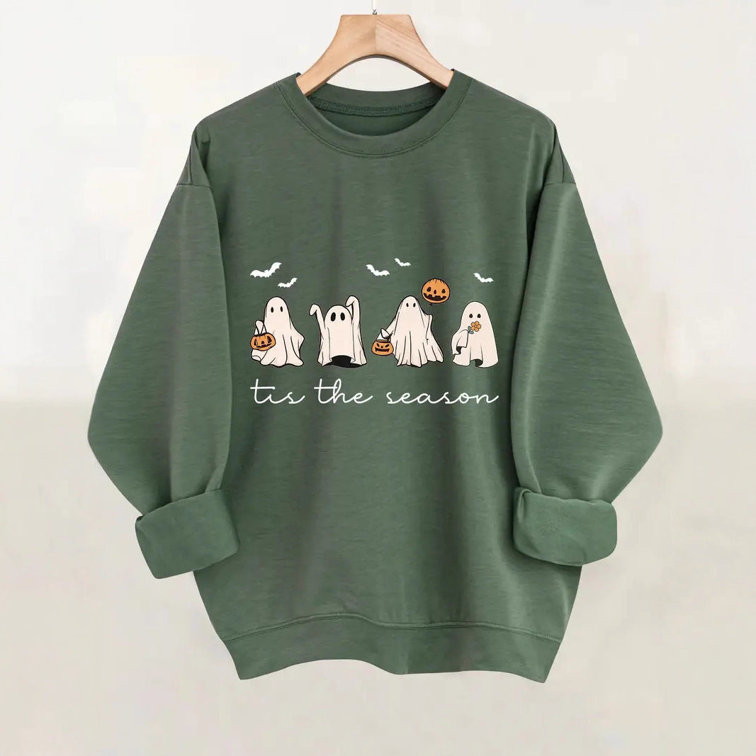 Women’s Crewneck Sweatshirt – Long Sleeve Pullover, Graphic Print - The Dock Drop