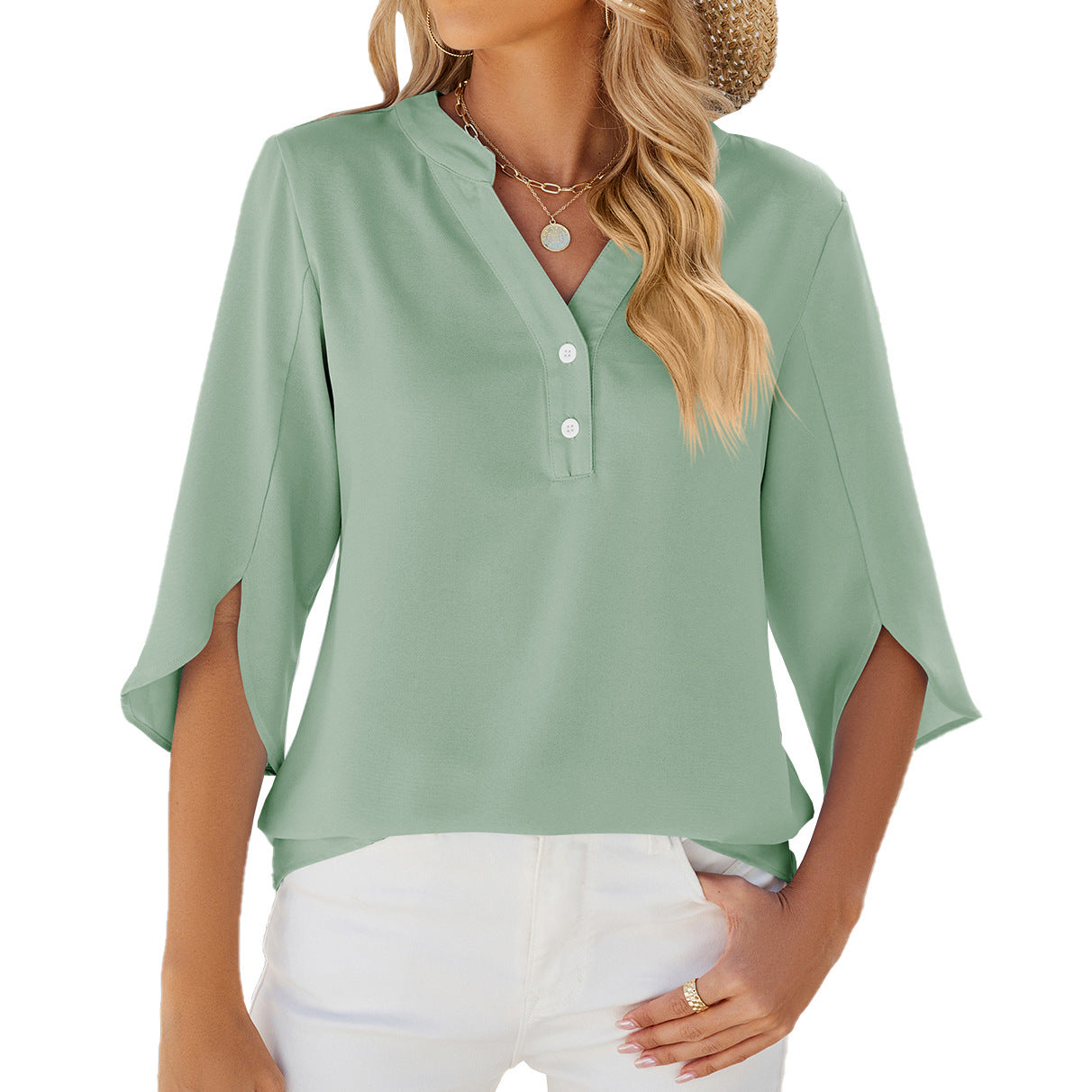 Harbor Breeze™ Chiffon Blouse - The Dock Drop