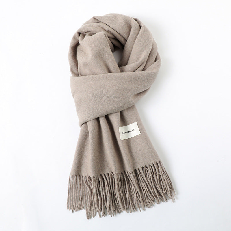 Soft Cashmere-Blend Scarf – Elegant Travel Essential - The Dock Drop
