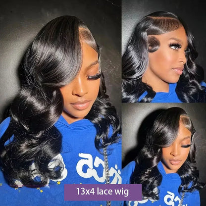 Body Wave Lace Front Bob Wig – Glueless Pre-Plucked Human Hair
