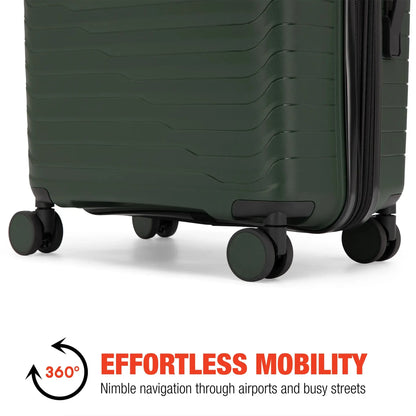 Excavator 3 Piece Expandable Tough Luggage Set - The Dock Drop