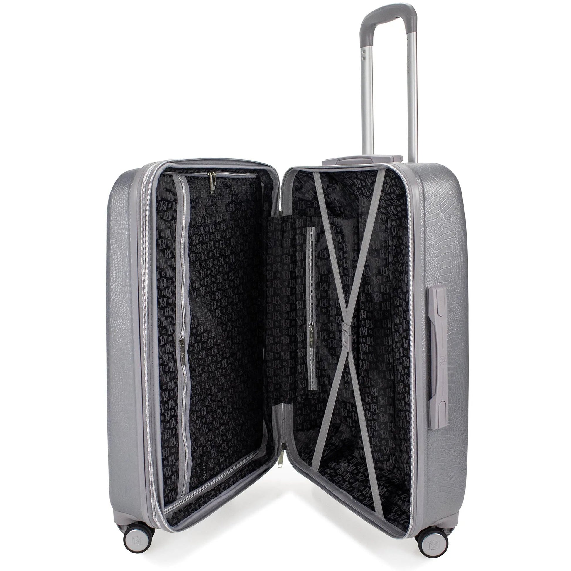 Snakeskin 3 Piece Expandable Classy Luggage Set - The Dock Drop