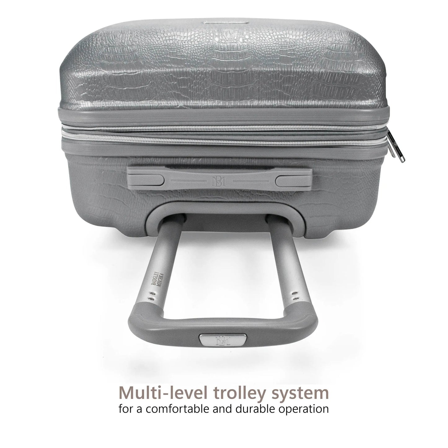 Snakeskin 3 Piece Expandable Classy Luggage Set - The Dock Drop