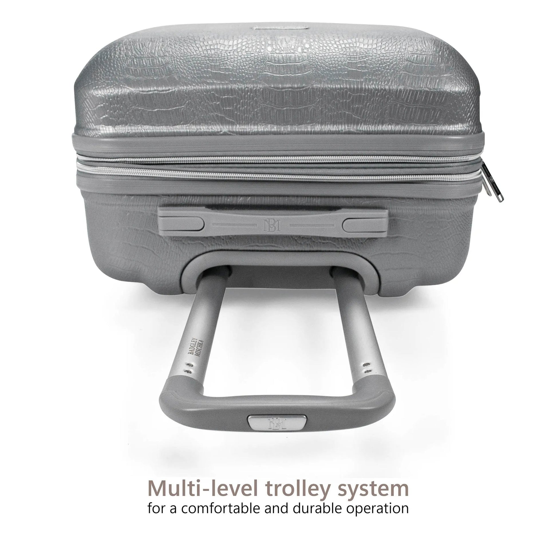 Snakeskin 3 Piece Expandable Classy Luggage Set - The Dock Drop