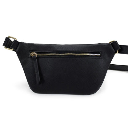 Bridgette Vegan Leather Belt Bag | Crossbody Sling - The Dock Drop