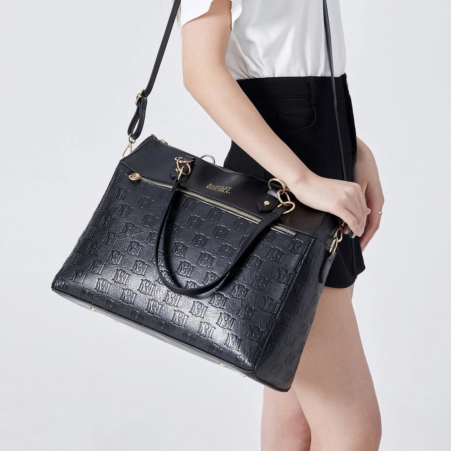 Madalyn Rustic Vegan Leather Weekender Tote Bag - The Dock Drop