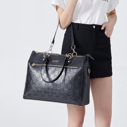 Madalyn Rustic Vegan Leather Weekender Tote Bag - The Dock Drop