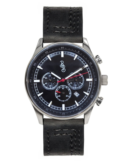 Black Sport Chronograph - The Dock Drop