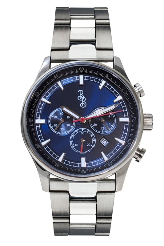 Blue Sport Chronograph - The Dock Drop