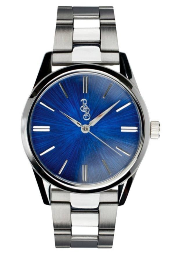 Blue Sunburst Watch - The Dock Drop