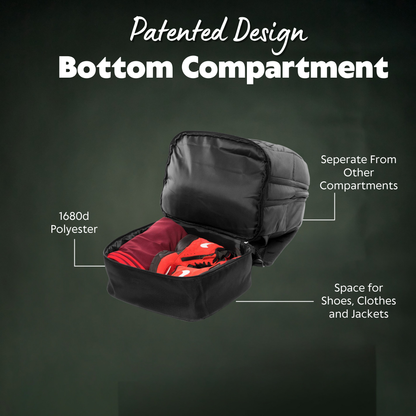 Sole Premise Carry-On Bag for Shoes, Clothes, Laptop and Camera