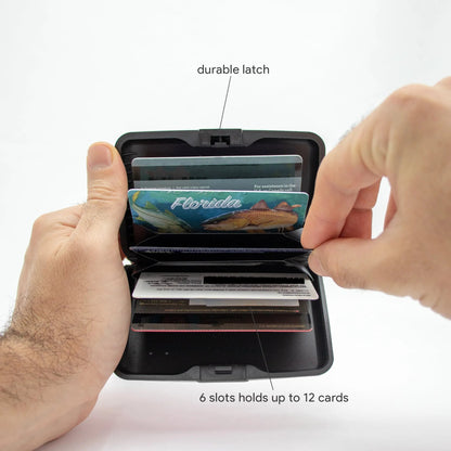 RFID Wallet and Credit Card Holder - The Dock Drop