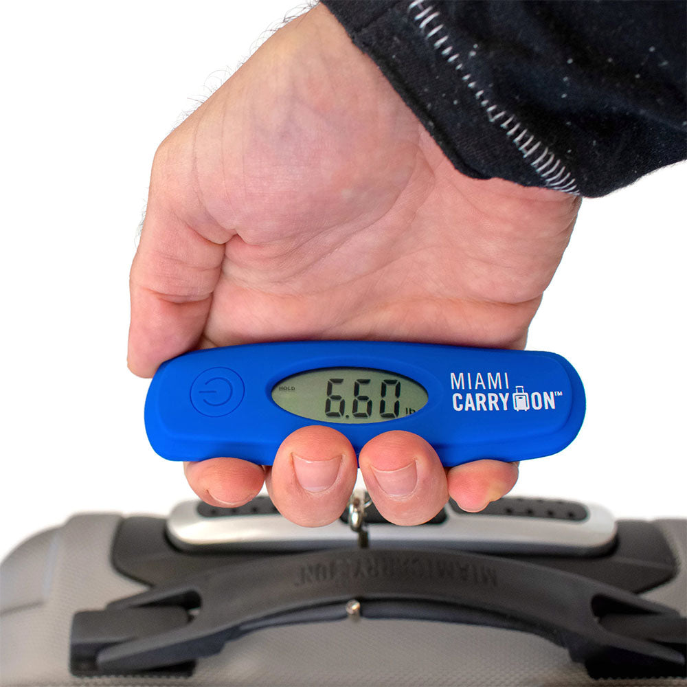 Digital Luggage Scale with Stainless Steel Hook - The Dock Drop