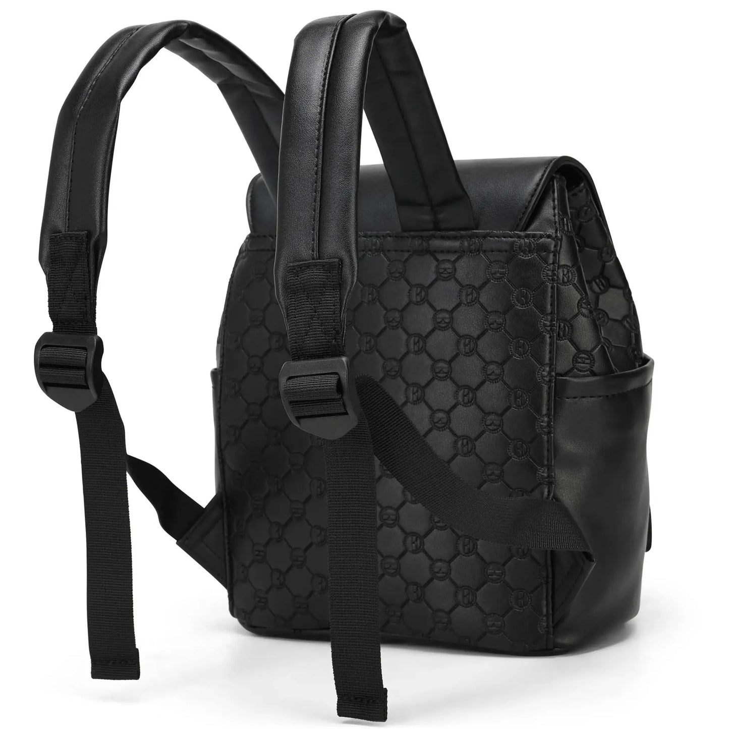 Compass 10L Vegan Leather Monogram Mini Backpack - The Dock Drop