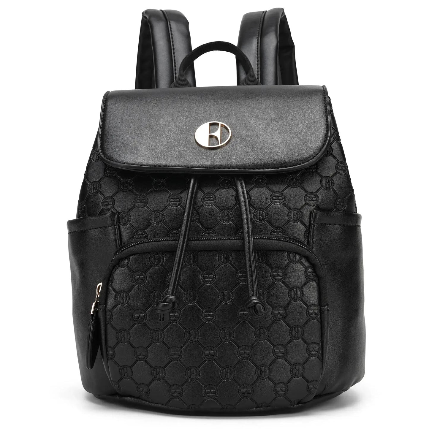 Compass 10L Vegan Leather Monogram Mini Backpack - The Dock Drop
