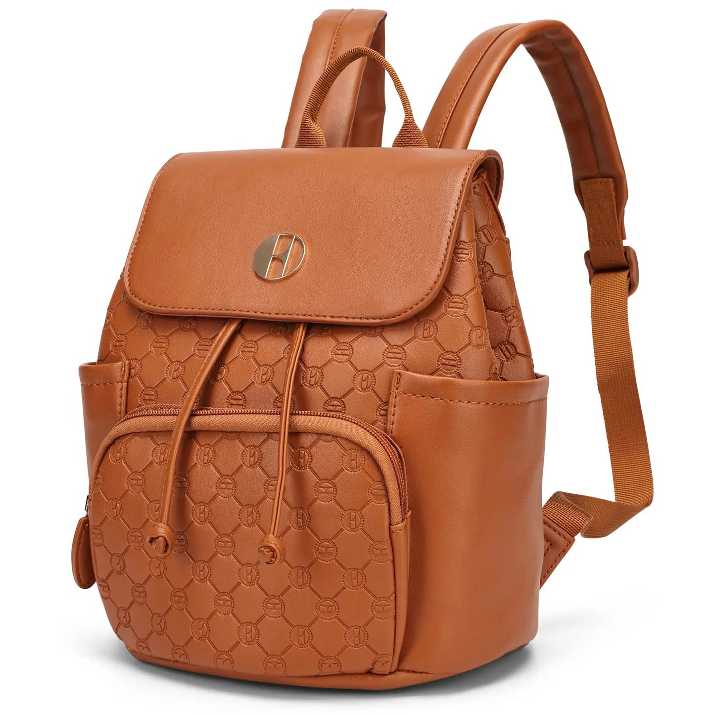 Compass 10L Vegan Leather Monogram Mini Backpack - The Dock Drop