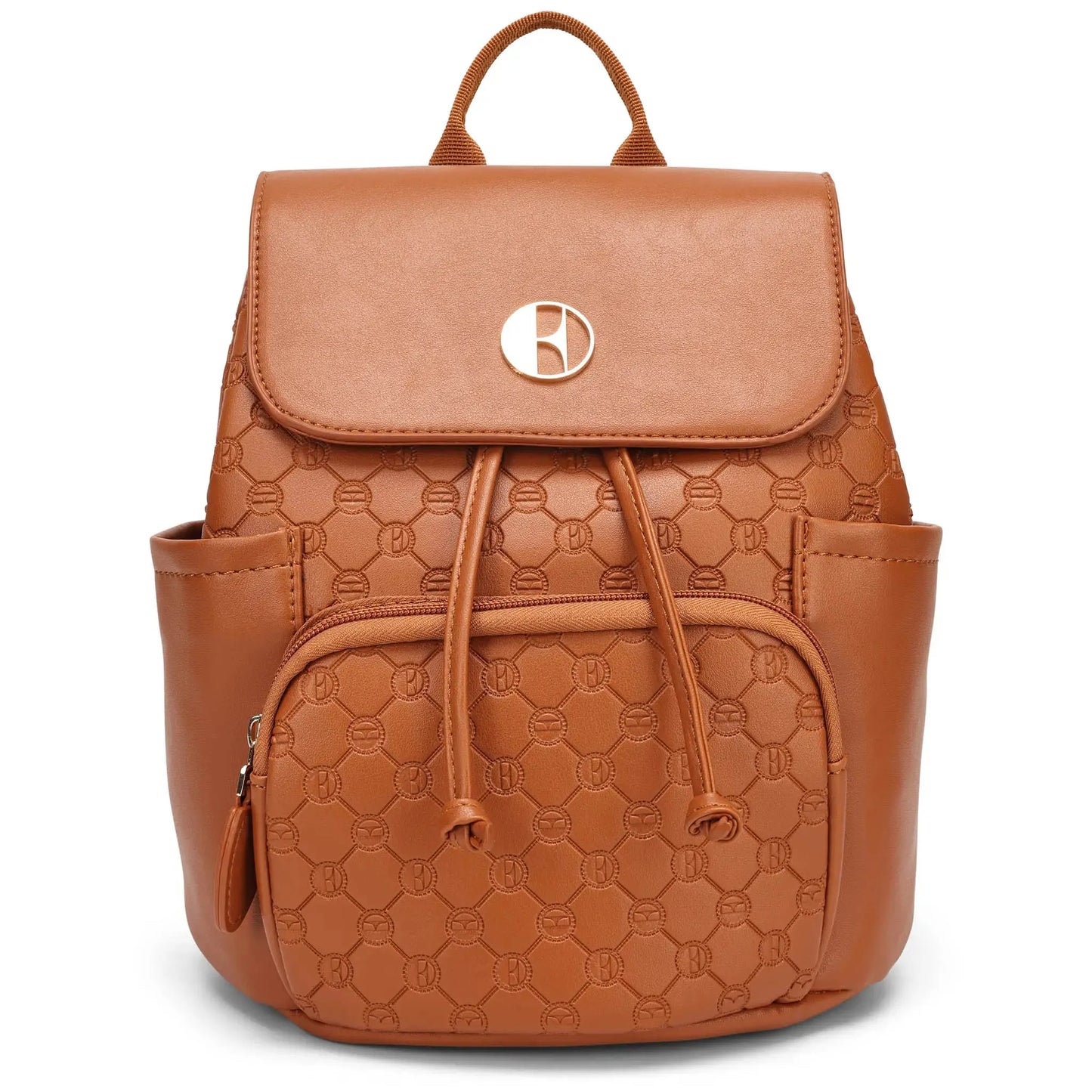 Compass 10L Vegan Leather Monogram Mini Backpack - The Dock Drop