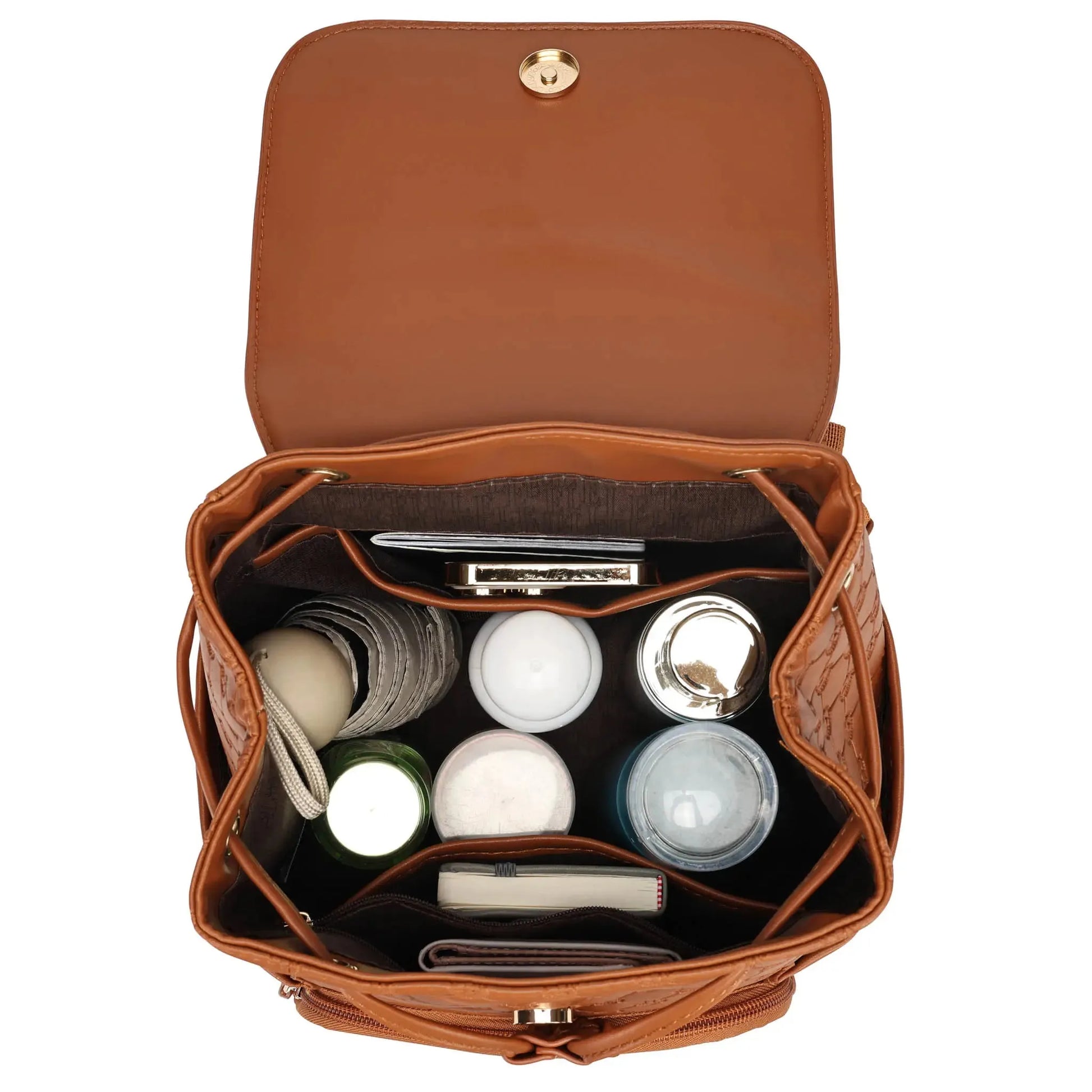 Compass 10L Vegan Leather Monogram Mini Backpack - The Dock Drop