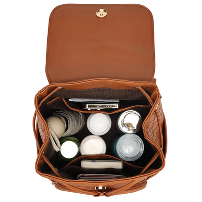 Compass 10L Vegan Leather Monogram Mini Backpack - The Dock Drop