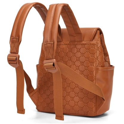 Compass 10L Vegan Leather Monogram Mini Backpack - The Dock Drop