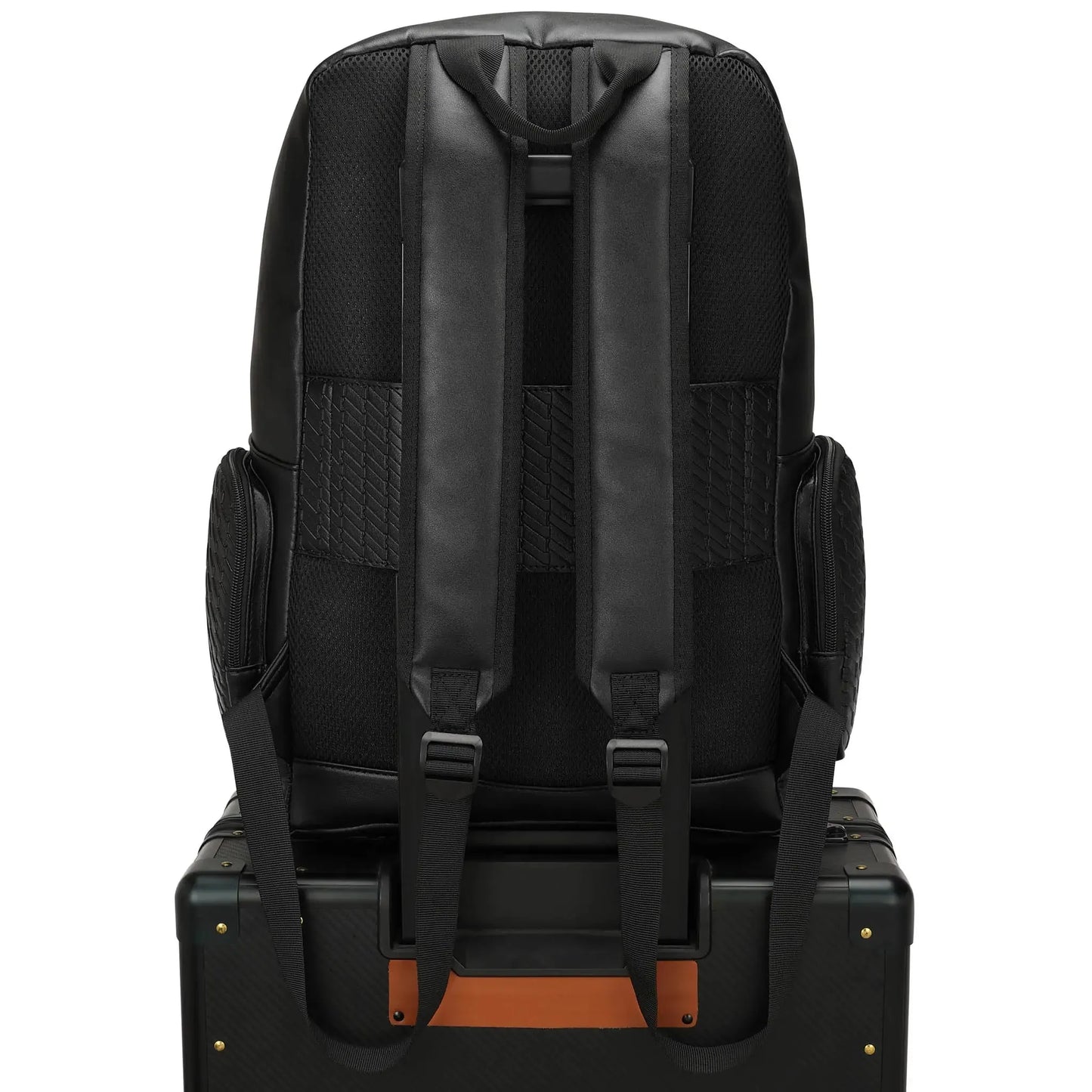 Leisure Luxe 27L Vegan Leather Backpack - The Dock Drop