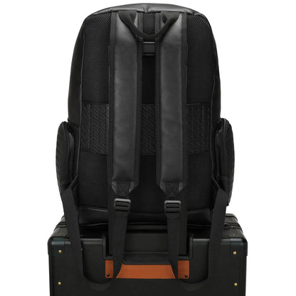 Leisure Luxe 27L Vegan Leather Backpack - The Dock Drop