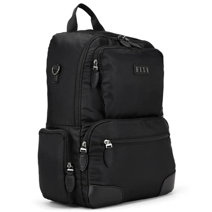 Voyage 20L Twill and Vegan Leather Backpack - The Dock Drop