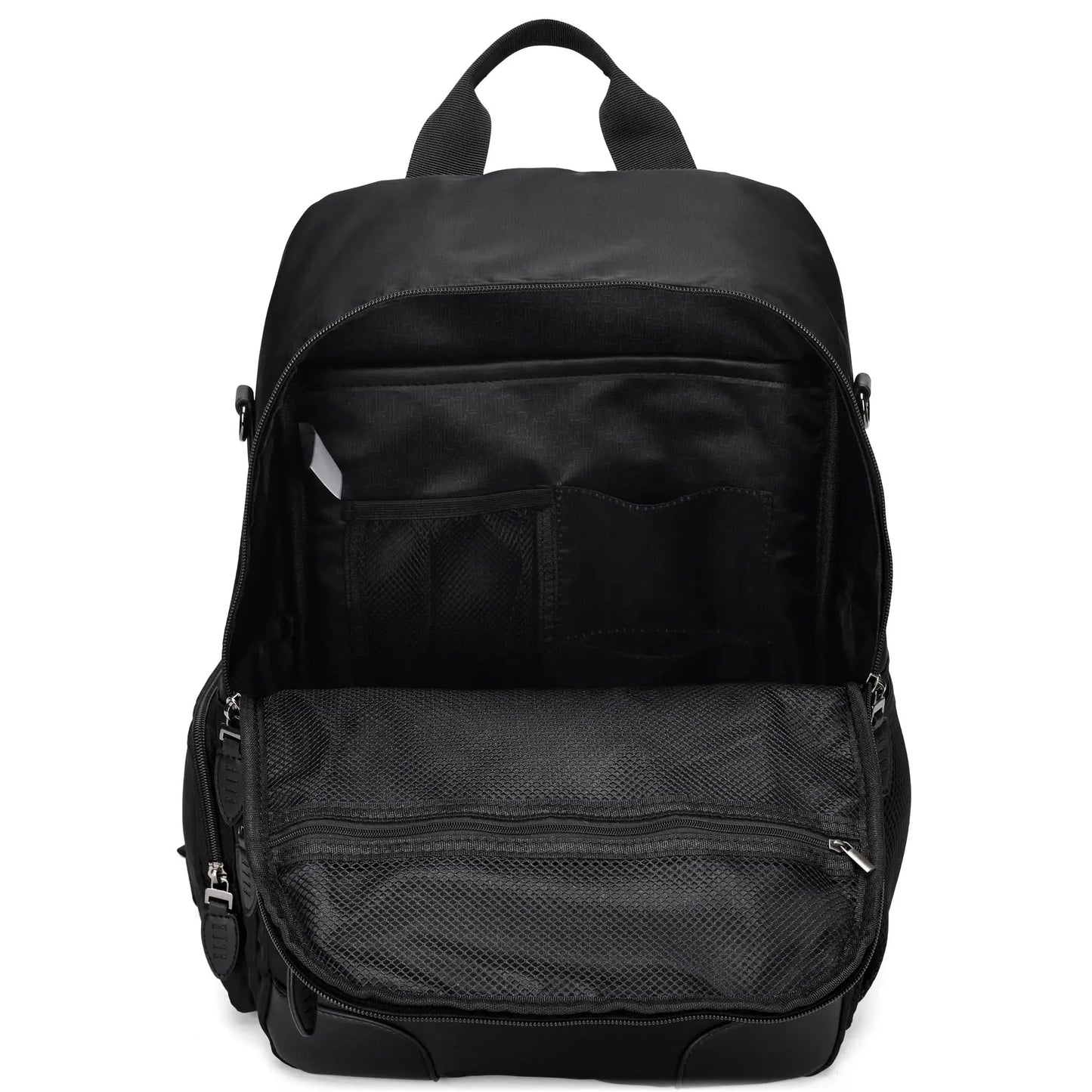 Voyage 20L Twill and Vegan Leather Backpack - The Dock Drop