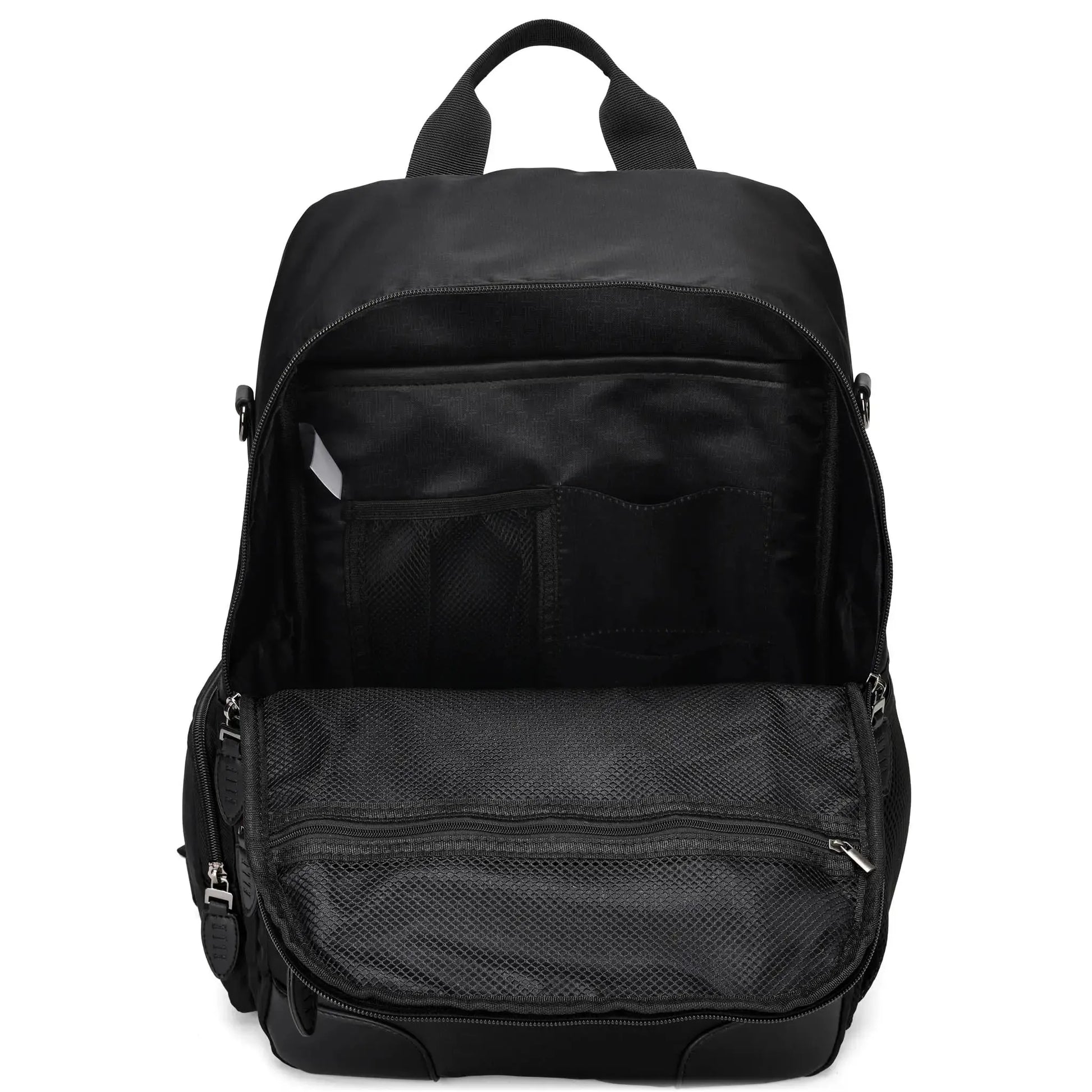 Voyage 20L Twill and Vegan Leather Backpack - The Dock Drop