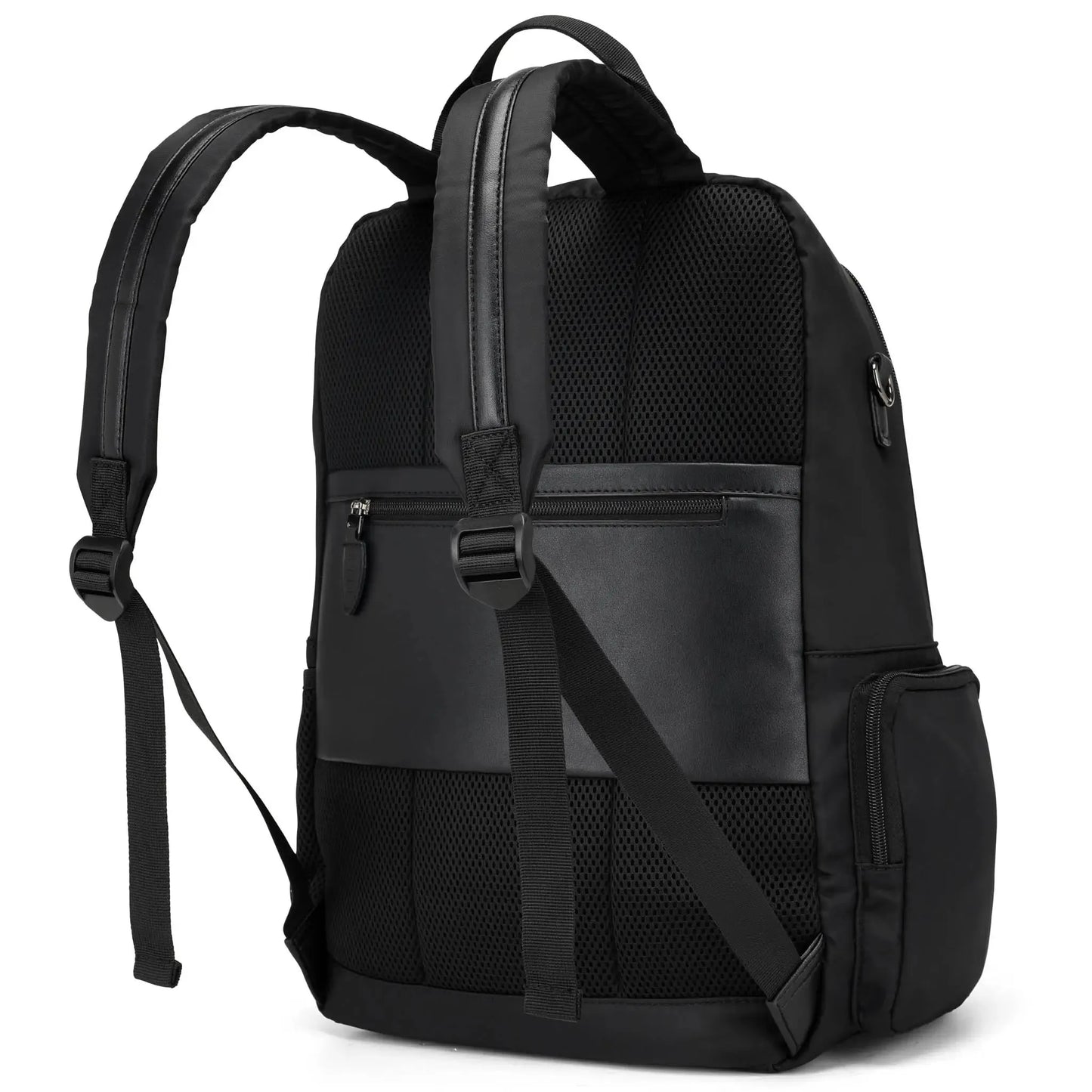 Voyage 20L Twill and Vegan Leather Backpack - The Dock Drop