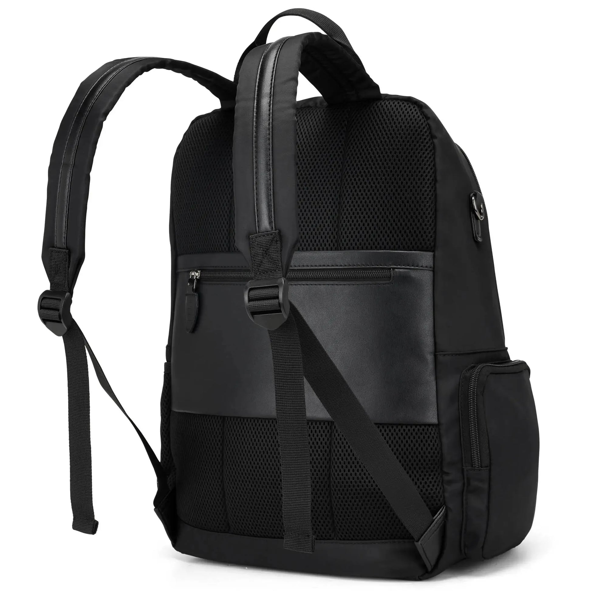 Voyage 20L Twill and Vegan Leather Backpack - The Dock Drop