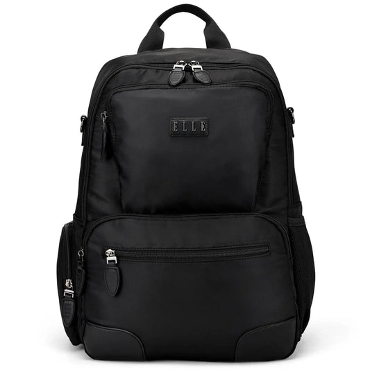 Voyage 20L Twill and Vegan Leather Backpack - The Dock Drop