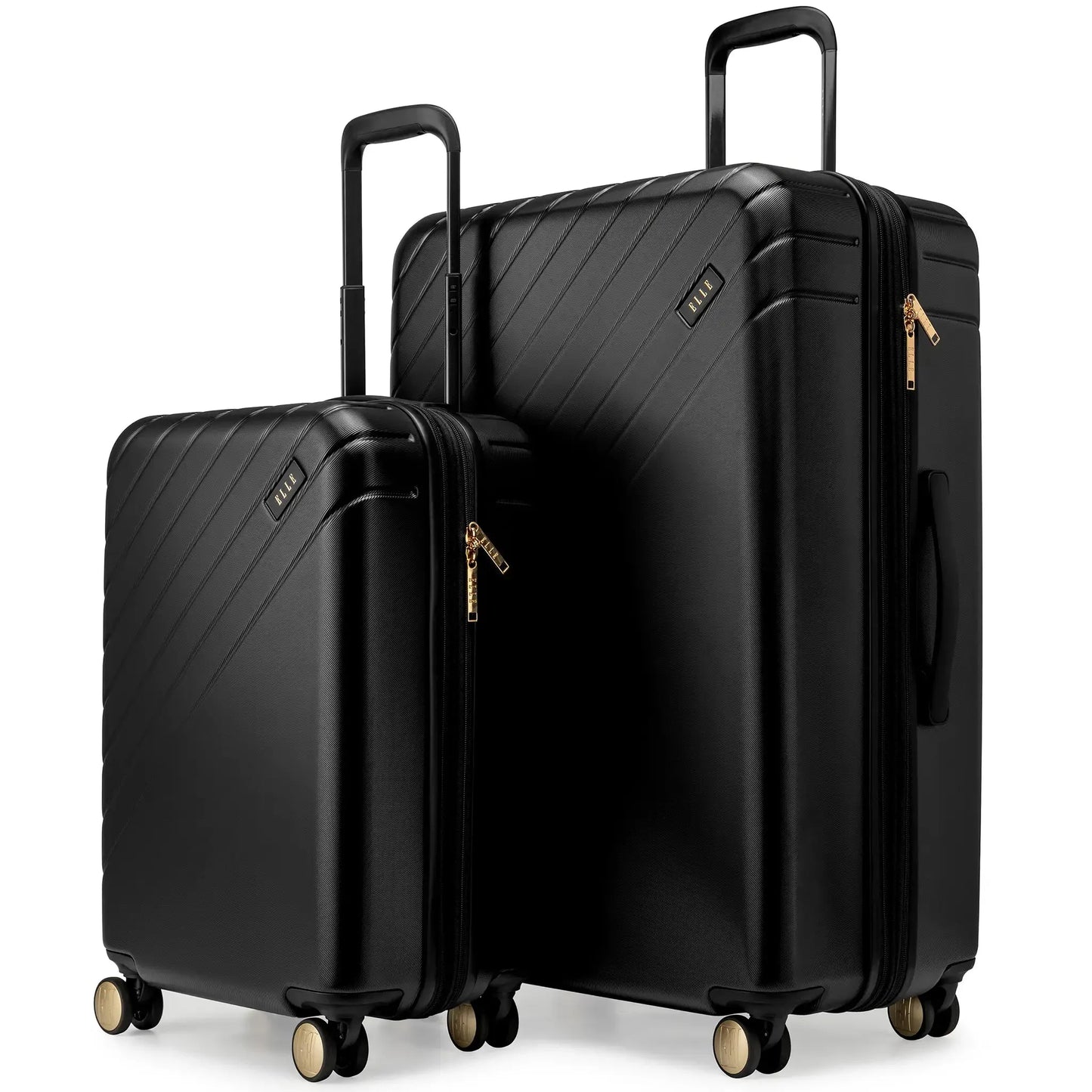 Louvre 2 Piece Expandable Polycarbonate Luggage Set - The Dock Drop