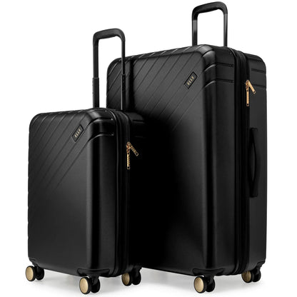 Louvre 2 Piece Expandable Polycarbonate Luggage Set - The Dock Drop
