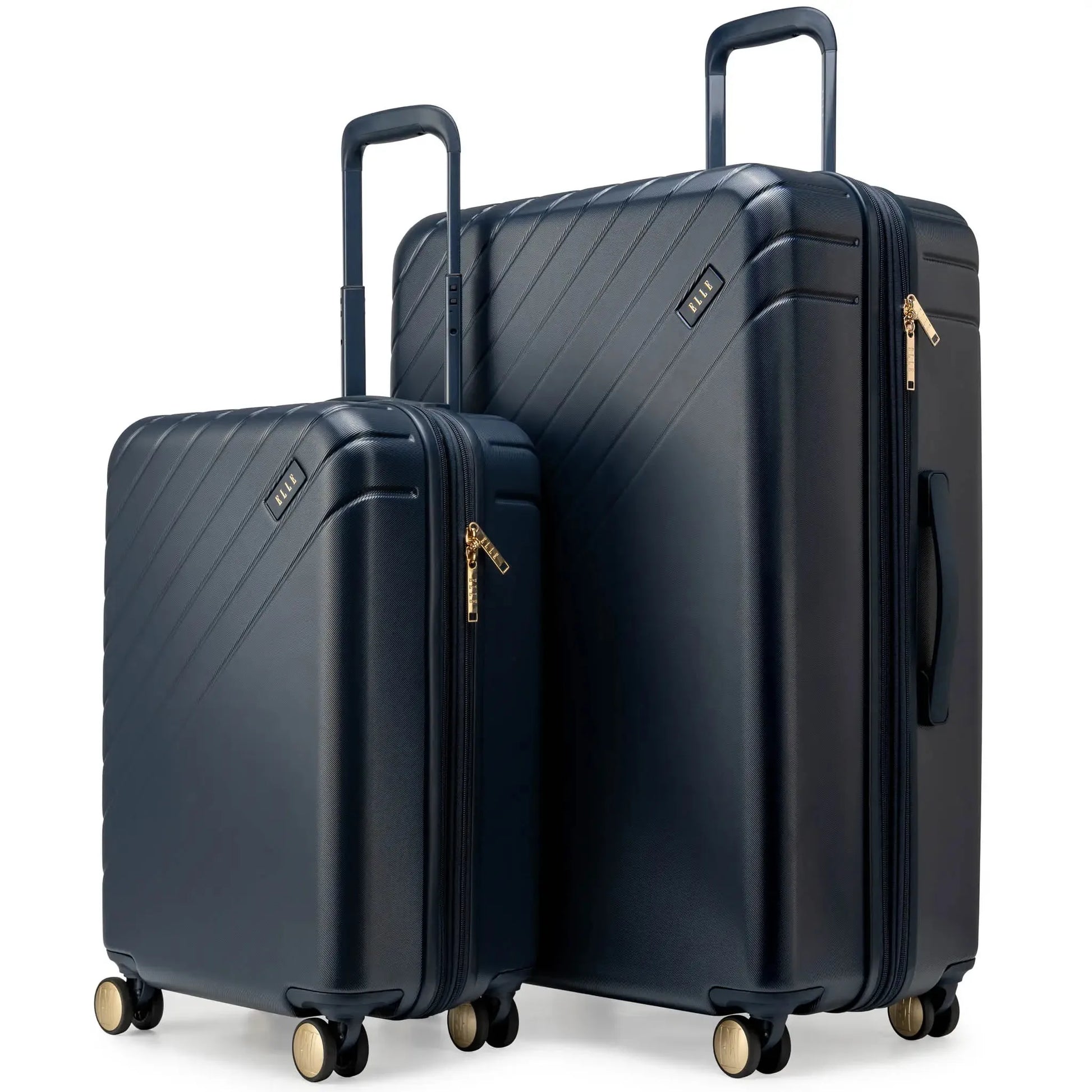 Louvre 2 Piece Expandable Polycarbonate Luggage Set - The Dock Drop