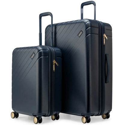 Louvre 2 Piece Expandable Polycarbonate Luggage Set - The Dock Drop