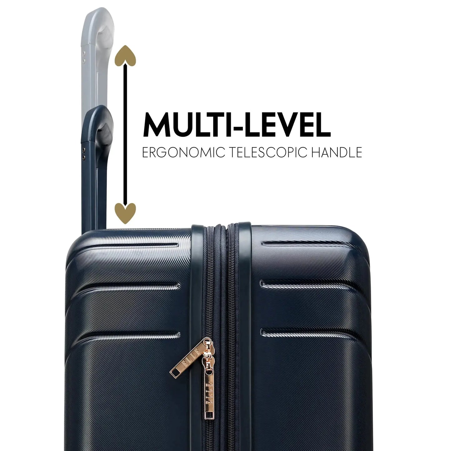 Louvre 2 Piece Expandable Polycarbonate Luggage Set - The Dock Drop