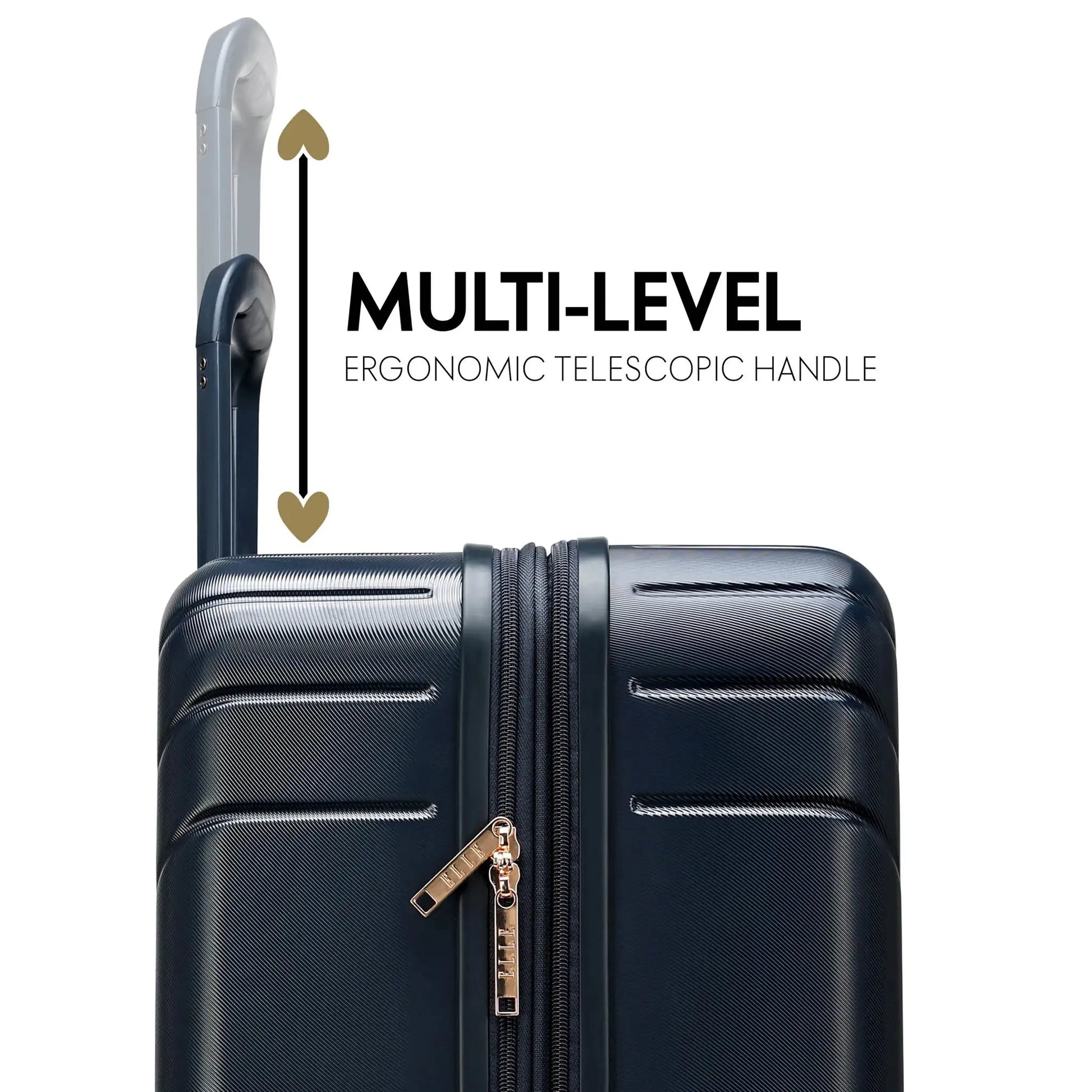 Louvre 2 Piece Expandable Polycarbonate Luggage Set - The Dock Drop