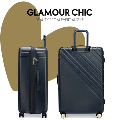 Louvre 2 Piece Expandable Polycarbonate Luggage Set - The Dock Drop